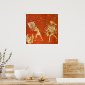 Roman Art Poster (Keuken)