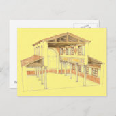 Roman basiliek briefkaart (Voorkant / Achterkant)