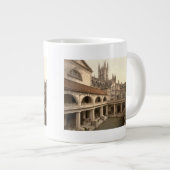 Roman Baths and Abbey, IV, Bath, England Extra Grote Beker (Voorkant rechts)