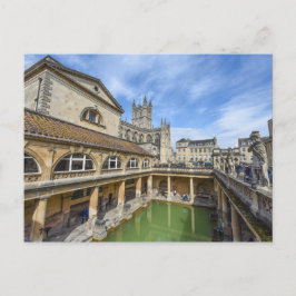 Roman Baths in Bath England Briefkaart