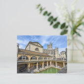 Roman Baths in Bath England Briefkaart (Staand voorkant)