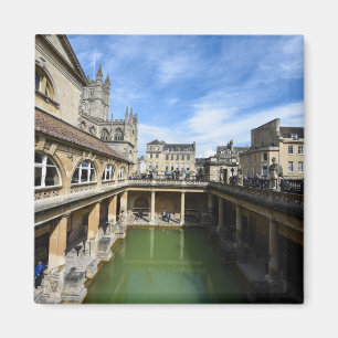 Roman Baths in Bath England Magneet