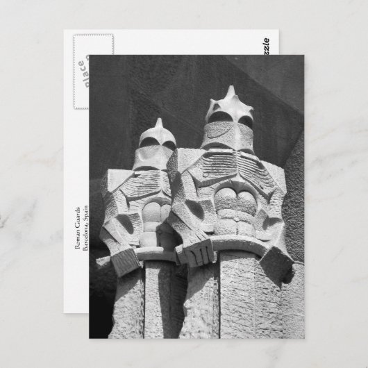 Roman Briefkaart van Wachten (Voorkant / Achterkant)