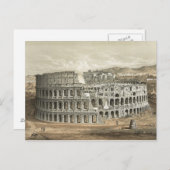 Roman Coliseum  Art Briefkaart (Voorkant / Achterkant)