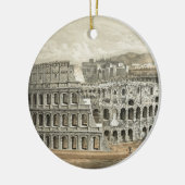 Roman Coliseum  Art Keramisch Ornament (Links)