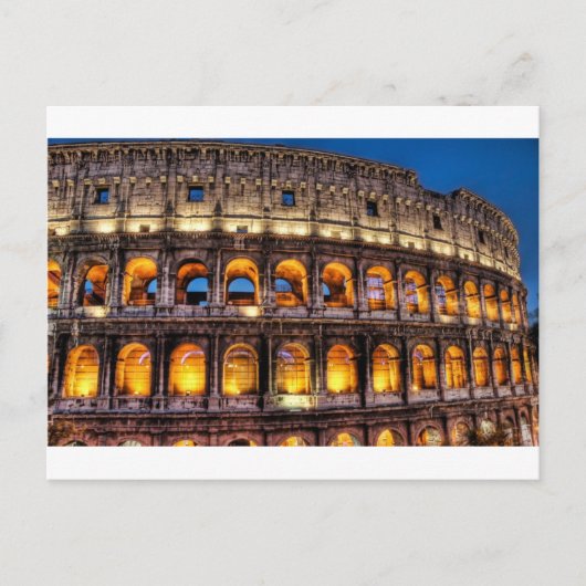 Roman Colosseum Briefkaart (Voorkant)