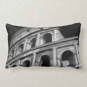 Roman Colosseum met Architectural Drawings Kussen