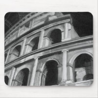 Roman Colosseum met Architectural Drawings