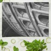 Roman Colosseum met Architectural Drawings Theedoek (Gevouwen)