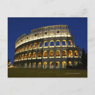 Roman Colosseum, Rome, Italië 3 Briefkaart