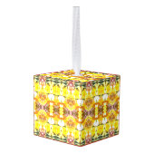 Roman Decorative Cube Ornament (Achter hoekig)