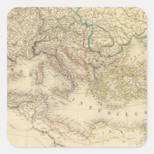 Roman Empire 4 Vierkante Sticker