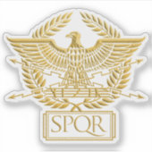Roman Empire Aquila Eagle Sticker (Voorkant)