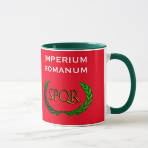 Roman Empire Crest Coffee Mok