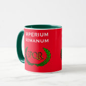 Roman Empire Crest Coffee Mok (Voorkant links)