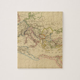 Roman Empire onder Constantine en Trajan Legpuzzel