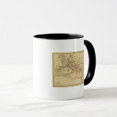 Roman Empire onder Constantine en Trajan Mok (Voorkant rechts)