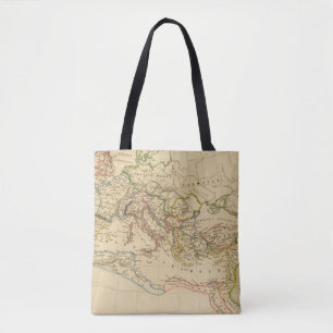 Roman Empire onder Constantine en Trajan Tote Bag