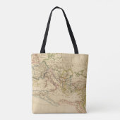 Roman Empire onder Constantine en Trajan Tote Bag (Achterkant)
