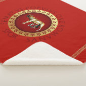 Roman Empire Style Sherpa Deken (3/4)
