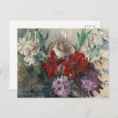 Roman Flowers | Lovis Corinth Briefkaart (Voorkant / Achterkant)
