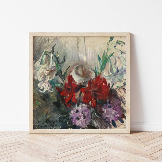 Roman Flowers | Lovis Corinth Poster