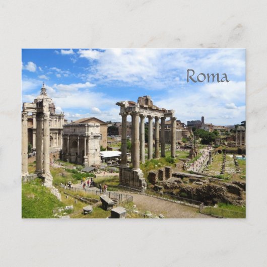 Roman Forum Briefkaart (Voorkant)
