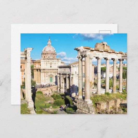 Roman Forum Briefkaart (Voorkant / Achterkant)