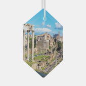 Roman Forum Glas Ornament (Voorkant Rechts)