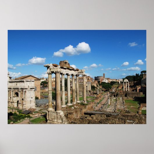 Roman Forum poster (Voorkant)