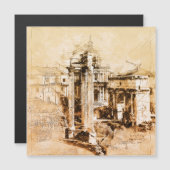 Roman Forum Sketch (Voorkant / Achterkant)