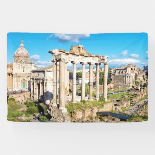 Roman Forum Spandoek (Horizontaal)