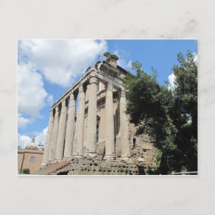 Roman Forum - Tempel van Antoninus Briefkaart