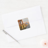 Roman Forum Vierkante Sticker (Envelop)