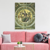 Roman Godin Justice met Angels van Raphael Canvas Afdruk (Insitu (Woonkamer))