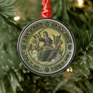 Roman Godin Justice met Angels van Raphael Metalen Ornament