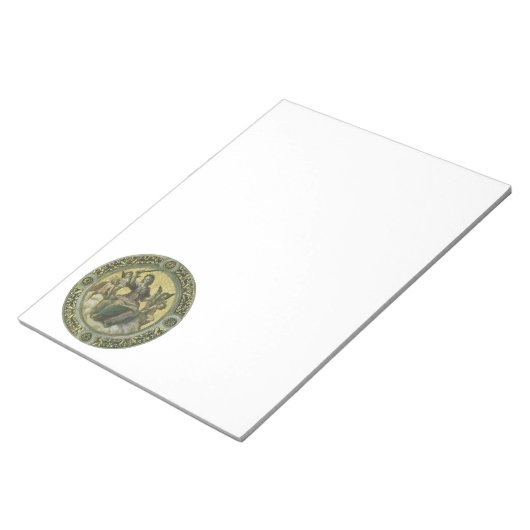 Roman Godin Justice met Angels van Raphael Notitieblok (Schuin)