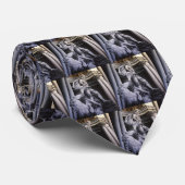 Roman Hero patterned necktie Stropdas (Opgerold)