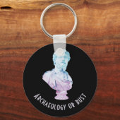 Roman keizer Bust (archeologie of buste) Sleutelhanger (Voorkant)