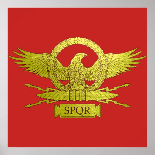  Roman Legion Insignia Poster (Voorkant)