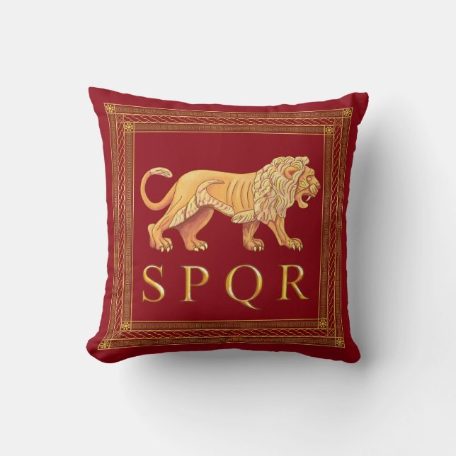 Roman Lion Sierkussen (Voorkant)