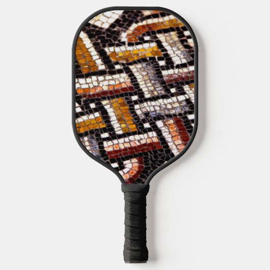 Roman Mosaic Pickleball Paddle (Voorkant)