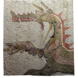 roman mosiac douchegordijn