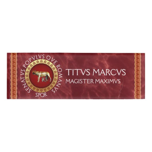 Roman Naambadge (Voorkant)