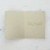 Roman Numeral Birthday Kaart (Binnen)