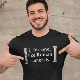 Roman Numerals T-shirt
