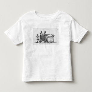 Roman oorlogsmachine voor het vuren van javelins kinder shirts