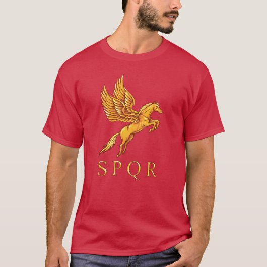Roman Pegasus Graphic T-Shirt (Voorkant)