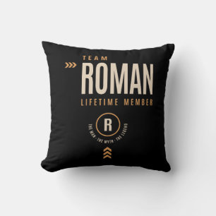 Roman Personalized Name - Funny Roman Kussen