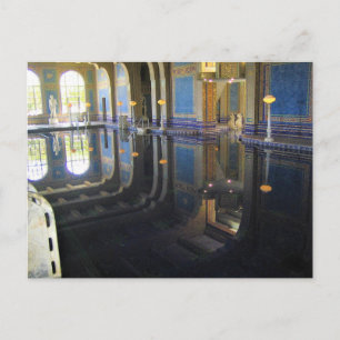 Roman Pool in Hearst Castle, Californië Briefkaart